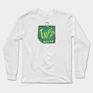 INFP Note Doodle Long Sleeve T-Shirt
